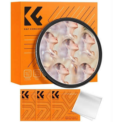 Изображение Filtr Kalejdoskop Kaleidoscope 6x Na 82mm 82 K&f / Szecioktny Hexagonal / Kf01.2807v1