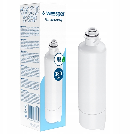 Picture of Filtr wody do lodówek Bosch, Siemens, Gaggenau, Neff (WES406)