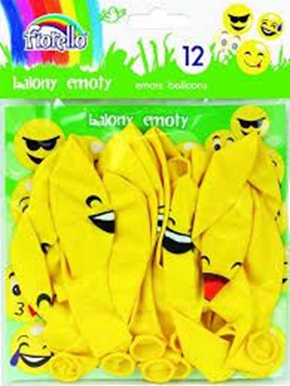 Picture of Fiorello Balony Emoty party metaliczne