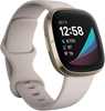 Picture of Fitbit Sense Lunar Soft Gold Stainless Steel White