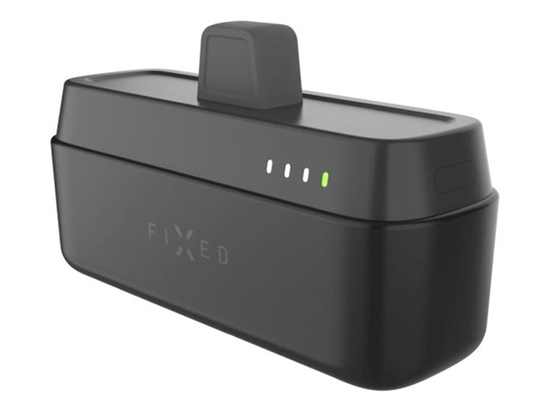 Picture of Powerbank Fixed Fixed | Zen 5 Plug-in Powerbank | FIXZEN-5PL-BK | 5000 mAh | USB-C: DC 5V/3A, 9V/2.22A, 12V/1.67A 20W MAX | Black