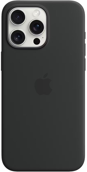 Picture of Fixed Back cover | Apple | iPhone 17 Pro | Liquid silicon | Black | MagFlow