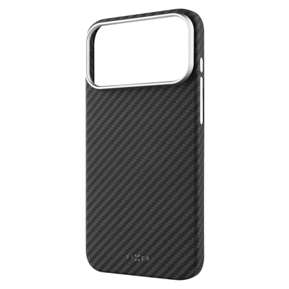 Attēls no Fixed MagVelar | Back cover | Apple | iPhone 17 Pro Max | Aramid fibers | Black