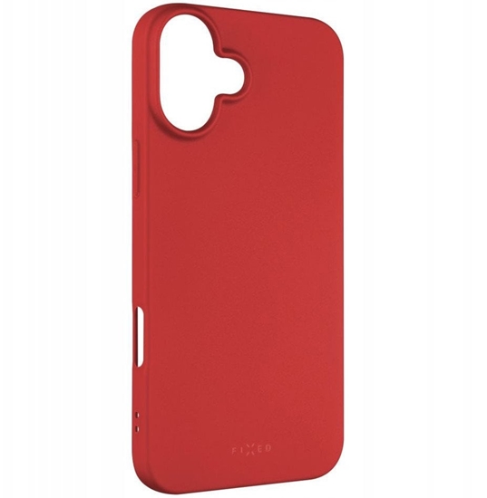 Picture of Fixed Story | Back cover | Apple | iPhone 16 Plus | Rubberized | Red
