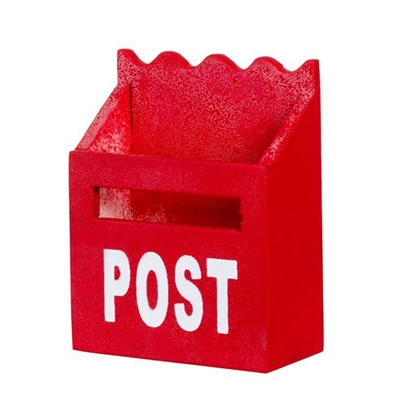 Picture of Fl. Dekors Pastkaste sarkana 6x4.3cm