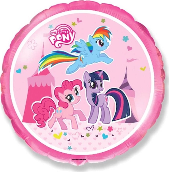 Picture of Flexmetal Balon foliowy 18" FX - "Little Pony" (okragy), pakowany
