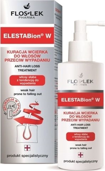 Picture of Floslek Elestabion W Kuracja Wcierka Do Wosów Przeciw Wypadaniu 100ml