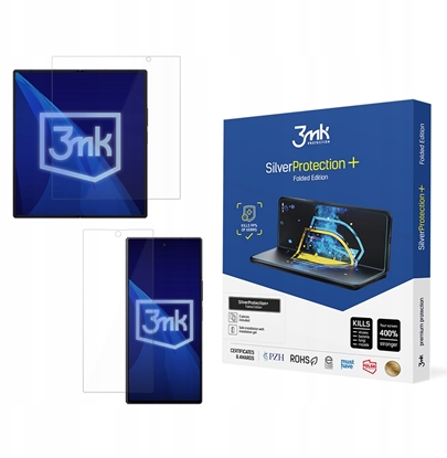 Attēls no Folia antymikrobowa 3MK SilverProtect+    Folded Edition montowana na mokro do Samsung Galaxy Z Fold 7
