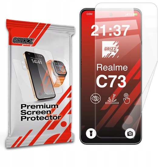 Picture of Folia ceramiczna GrizzGlass CeramicFilm do Realme C73 5G