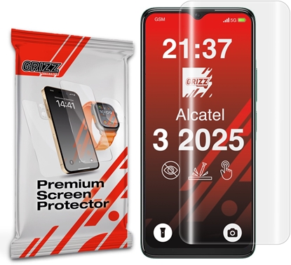 Attēls no Folia hydroelowa GrizzGlass Hydrofilm do Alcatel 3 (2025)