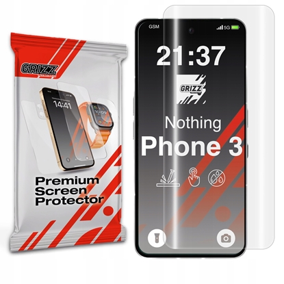Изображение Folia hydroelowa GrizzGlass Hydrofilm do Nothing Phone (3)