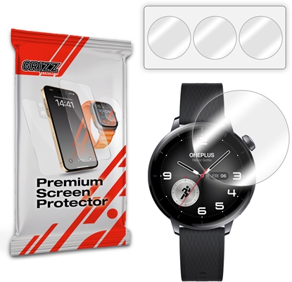 Изображение Folia hydroelowa GrizzGlass Hydrofilm do OnePlus Watch 3 43mm