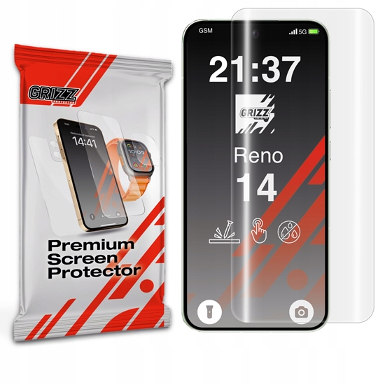Picture of Folia hydroelowa GrizzGlass Hydrofilm do Oppo Reno14
