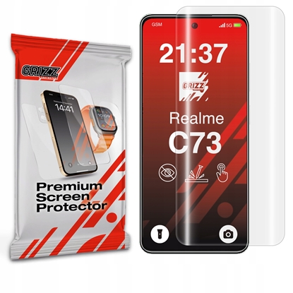 Attēls no Folia hydroelowa GrizzGlass Hydrofilm do Realme C73 5G