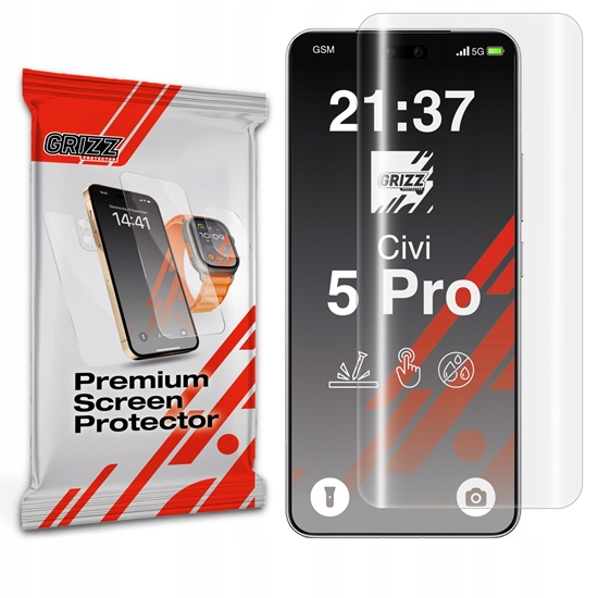 Picture of Folia hydroelowa GrizzGlass Hydrofilm do Xiaomi Civi 5 Pro