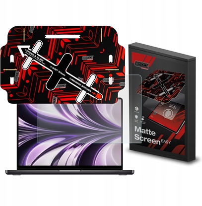 Attēls no Filtr GrizzGlass Folia matowa MatteScreen Easy do Apple MacBook Air 13" 2022