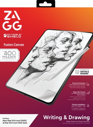 Picture of Folia ochronna imitujca papier ZAGG InvisibleShield Fusion Canvas Apple iPad 10.9" 2022 (10. generacji)