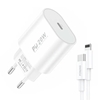Picture of Foneng Fast charger Foneng 1x USB PD 3.0 EU39 + USB C to Lightning