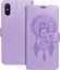 Attēls no ForCell Kabura Forcell MEZZO Book do XIAOMI Redmi 9AT / Redmi 9A apacz snów fioletowy
