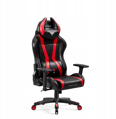 Attēls no Fotel Gamingowy Diablo X-Horn 2.0 Small: czarno-czerwony
