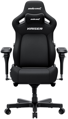 Изображение Fotel gamingowy materiaowy Anda Seat Kaiser 4 V2 Size XL Black Fabric