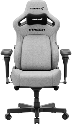 Изображение Fotel gamingowy materiaowy Anda Seat Kaiser 4 V2 Size XL Gray Fabric