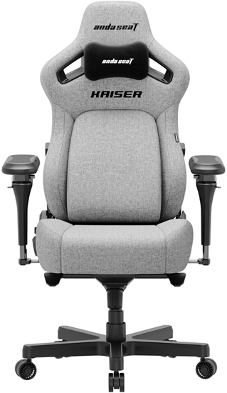 Изображение Fotel gamingowy materiaowy Anda Seat Kaiser 4 V2 Size XL Gray Fabric
