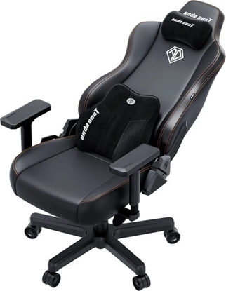Picture of Fotel gamingowy skórzany Anda Seat Kaiser 3E XL Black PVC