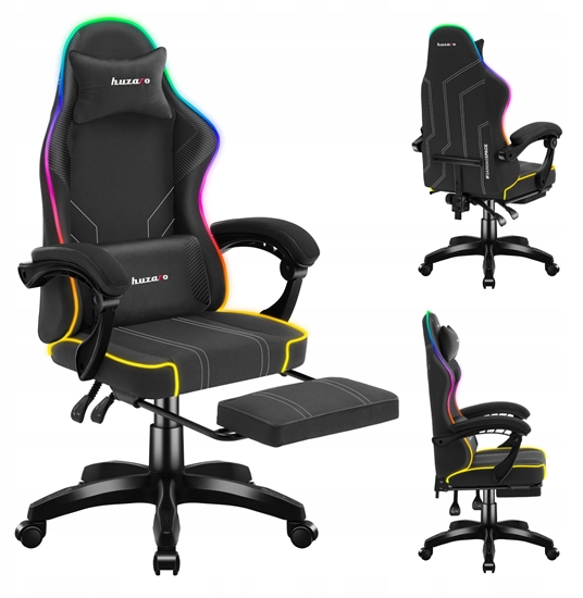 Picture of Fotel Huzaro Force 3.7 RGB czarny