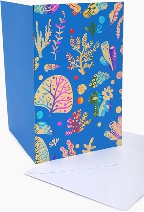 Picture of Fresh Karnet B6 YG-20-B109 zocony Koralowce niebieski