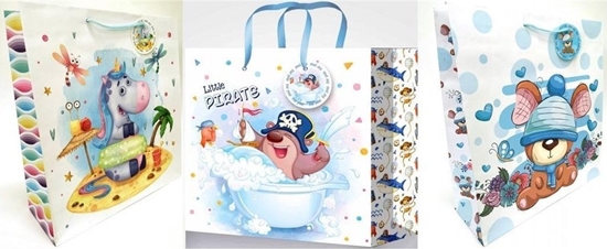 Picture of Fresh Torebka ozdobna matowa 35x37x12cm