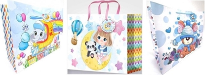 Picture of Fresh Torebka ozdobna matowa 45x33x15cm pozioma