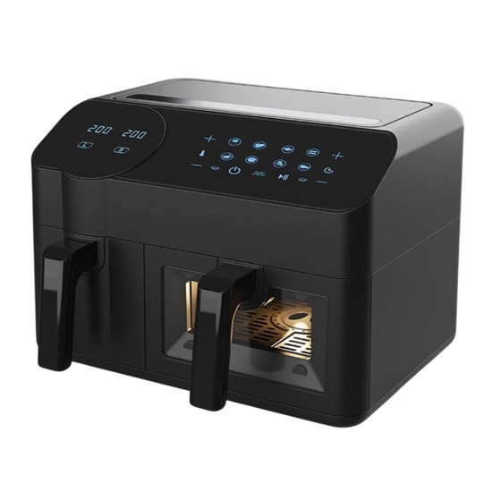 Picture of Frytownica beztłuszczowa podwójna 3,5l + 6l  2400W  MR-760