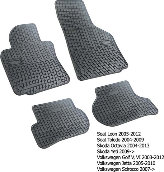 Picture of Frogum DYWANIKI PODL. VW GOLF V/VI 03-LEON II