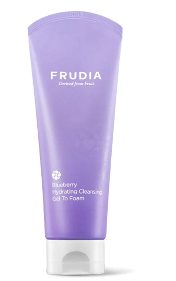 Изображение Frudia Bluberry Hydrating Cleansing Gel To Foam nawadniajca pianka oczyszczajca 145 ml