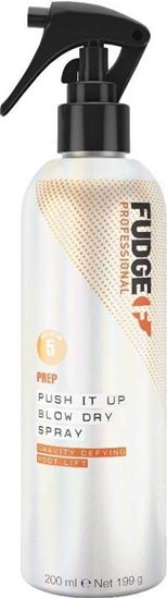 Picture of Fudge  FUDGE_Push It Up Blow Dry Spray spray do wosów nadajcy objto podczas suszenia i stylizacji 200ml