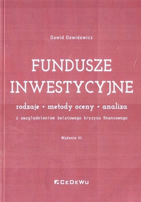Изображение Fundusze inwestycyjne. Rodzaje, metody oceny.. w.3