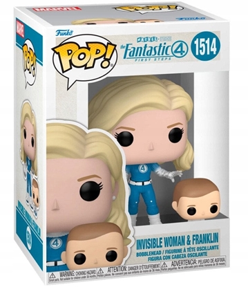 Picture of FUNKO POP! Vinilin figrl: Marvel: The Fantastic Four: First Steps - Invisible Woman & Franklin