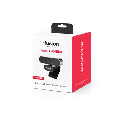 Attēls no Fusion FW-100 WEB kamera USB 2.0 | 1080p | HD mikr