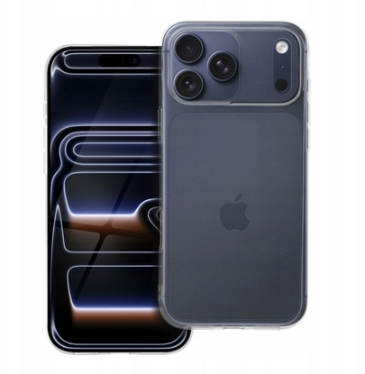 Attēls no Futera CLEAR CASE 2 mm BOX do IPHONE 17 Pro Max transparentny