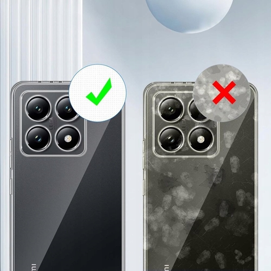 Picture of Futera CLEAR CASE 2 mm do XIAOMI 14T (camera protection) transparentny