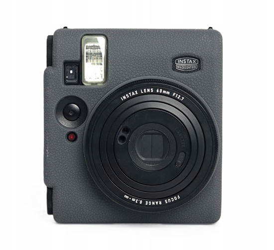 Picture of Futera Etui Pokrowiec Case Silikon Do Fuji Fujifilm Instax Mini 99 Szary
