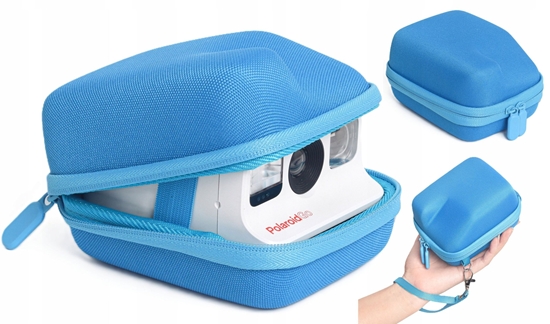 Изображение Futera Torba Etui Case Pokrowiec Osona Do Aparatu Na Aparat Polaroid Go / Niebieski