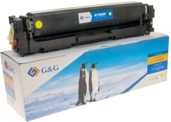 Picture of G&G kompatybilny toner z HP CF542A, NT-PH203Y, HP 203A, yellow, 1300s