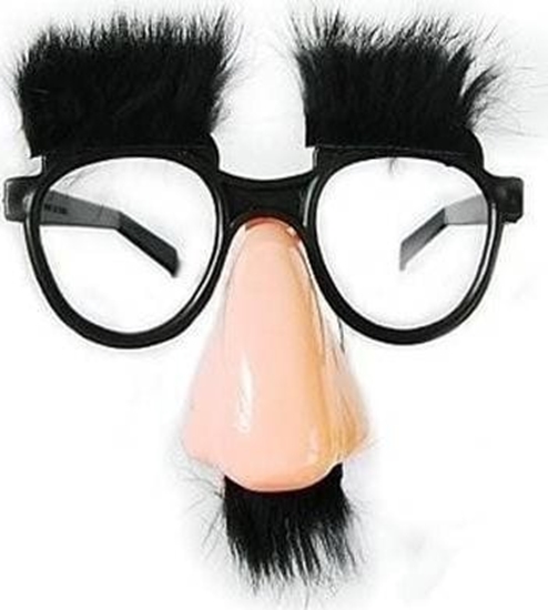 Picture of Gama Ewa Kraszek Okulary z nosem Profesorek czarny - 1 szt. uniwersalny