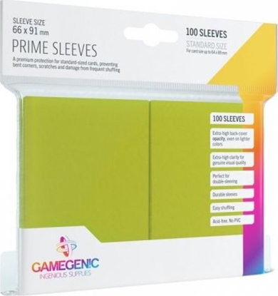 Picture of Gamegenic Gamegenic: Prime CCG Sleeves (66x91 mm) - Lime, 100 sztuk