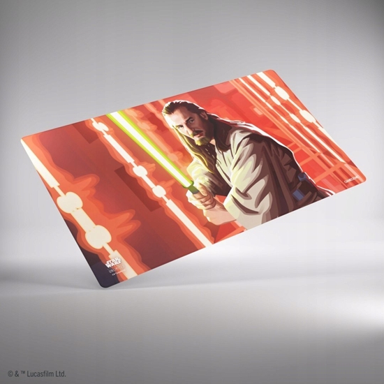 Picture of Gamegenic: Star Wars Unlimited Card Game - Game Mat - Qui-Gon Jinn