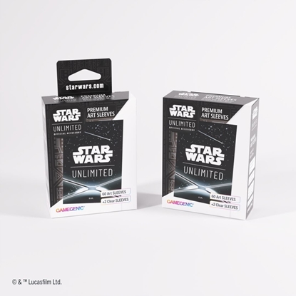 Picture of Gamegenic: Star Wars Unlimited Card Game - Premium Art Sleeves - Card Back Black