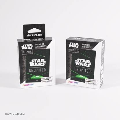 Picture of Gamegenic: Star Wars Unlimited Card Game - Premium Art Sleeves - Card Back Green