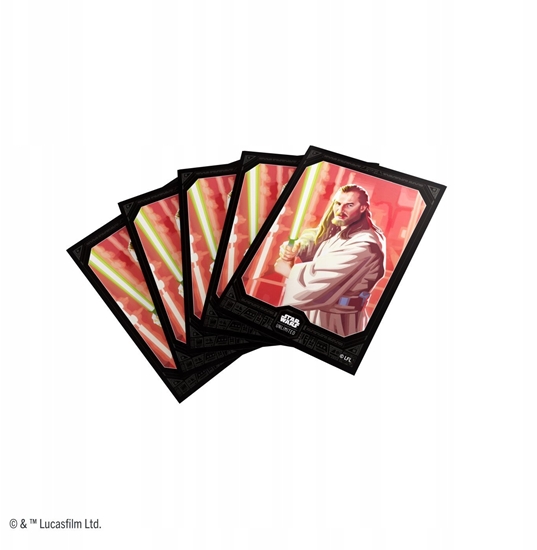 Picture of Gamegenic: Star Wars Unlimited Card Game - Premium Art Sleeves - Qui-Gon Jinn